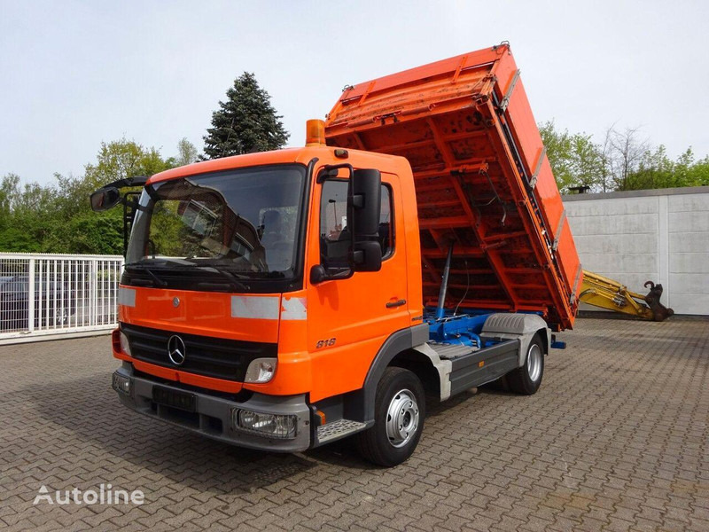 Mercedes-Benz Atego 818 3 way Meiller tipper - Istovarivač: slika 1 Mercedes-Benz Atego 818 3 way Meiller tipper - Istovarivač: slika 1