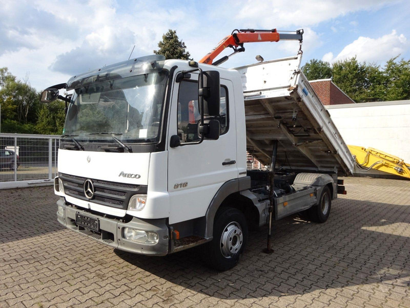 Mercedes-Benz Atego 818 3 way Meiller tipper + crane Terex 36.2 - Dostavno vozilo kiper: slika 3 Mercedes-Benz Atego 818 3 way Meiller tipper + crane Terex 36.2 - Dostavno vozilo kiper: slika 3