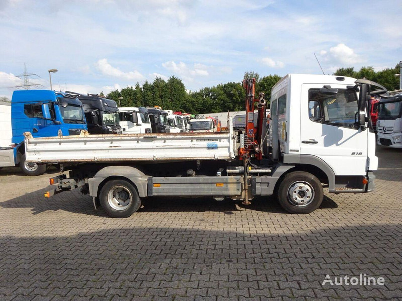 Mercedes-Benz Atego 818 - 3 way tipper+crane - Istovarivač, Kamion sa dizalicom: slika 4 Mercedes-Benz Atego 818 - 3 way tipper+crane - Istovarivač, Kamion sa dizalicom: slika 4