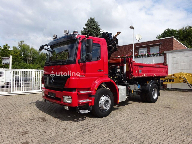 Mercedes-Benz Axor 1833 - Tipper+crane - Istovarivač, Kamion sa dizalicom: slika 1 Mercedes-Benz Axor 1833 - Tipper+crane - Istovarivač, Kamion sa dizalicom: slika 1