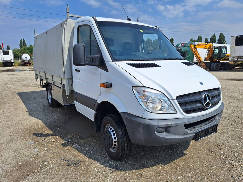 Mercedes-Benz Sprinter 519 CDi 4x4 - Pritsche+Plane - Dostavno vozilo sa ceradom: slika 1 Mercedes-Benz Sprinter 519 CDi 4x4 - Pritsche+Plane - Dostavno vozilo sa ceradom: slika 1