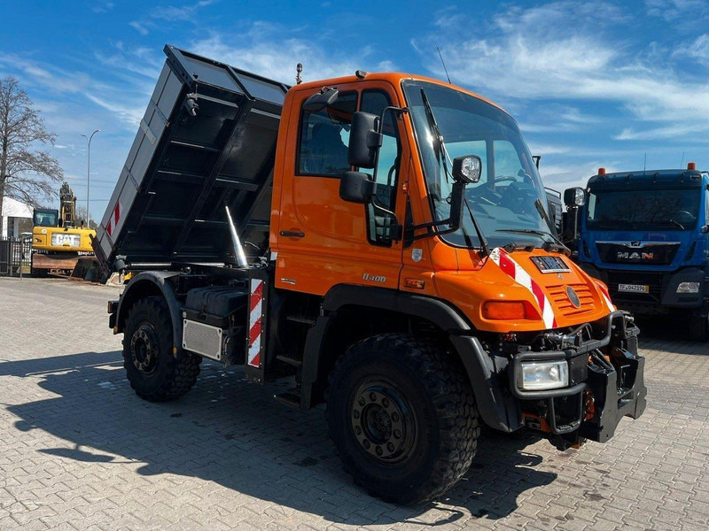 Mercedes-Benz UNIMOG U400 405/12 ZUGMASCHINE/ KIPPER - Kiper: slika 1 Mercedes-Benz UNIMOG U400 405/12 ZUGMASCHINE/ KIPPER - Kiper: slika 1