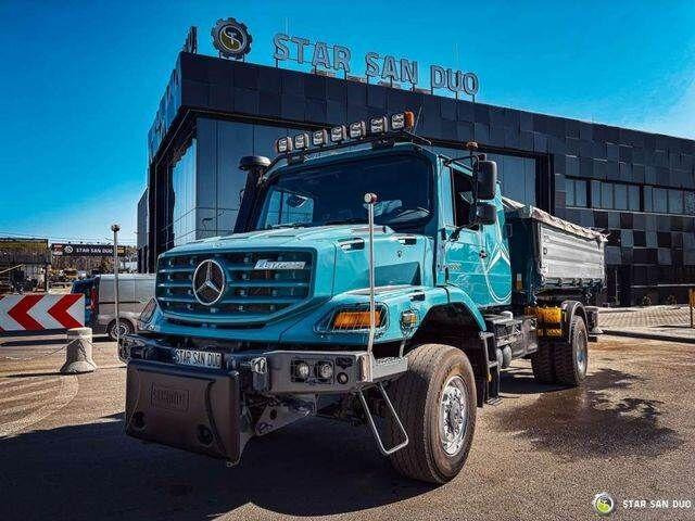 Istovarivač, Kamion sa dizalicom Mercedes-Benz Zetros 1833 4x4 Kipper Camper Chassis: slika 9 Istovarivač, Kamion sa dizalicom Mercedes-Benz Zetros 1833 4x4 Kipper Camper Chassis: slika 9