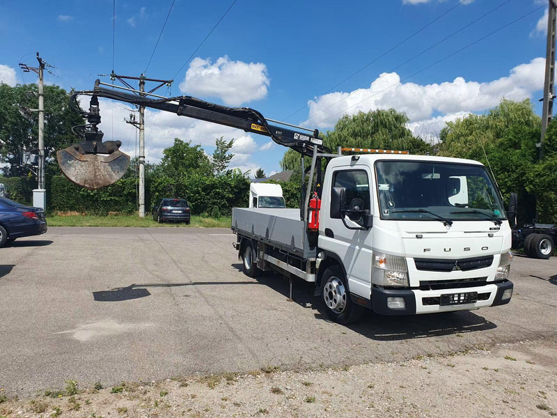 Mitsubishi Fuso Canter 7C15 - Flatbed truck + crane - Kamion sa tovarnim sandukom, Kamion sa dizalicom: slika 2 Mitsubishi Fuso Canter 7C15 - Flatbed truck + crane - Kamion sa tovarnim sandukom, Kamion sa dizalicom: slika 2