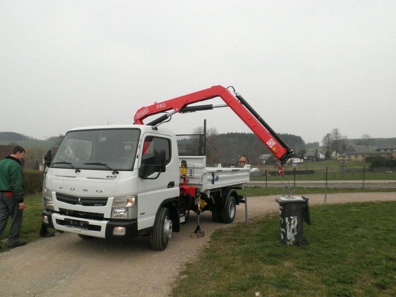 Mitsubishi Fuso Canter 7C15 - Tipper+crane - Istovarivač, Kamion sa dizalicom: slika 1 Mitsubishi Fuso Canter 7C15 - Tipper+crane - Istovarivač, Kamion sa dizalicom: slika 1