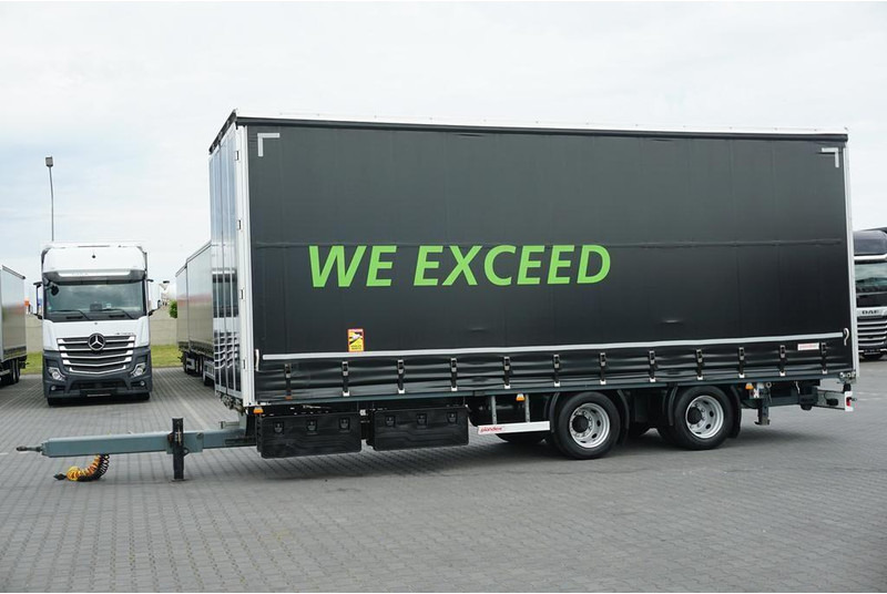 Plandex / TANDEM / PRZEJAZDOWA / DŁ. 7,75 M / OS PODNOSZONA - Prikolica sa ceradom: slika 3 Plandex / TANDEM / PRZEJAZDOWA / DŁ. 7,75 M / OS PODNOSZONA - Prikolica sa ceradom: slika 3