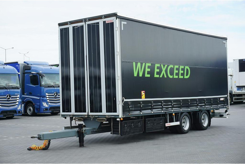 Plandex / TANDEM / PRZEJAZDOWA / DŁ. 7,75 M / OS PODNOSZONA - Prikolica sa ceradom: slika 1 Plandex / TANDEM / PRZEJAZDOWA / DŁ. 7,75 M / OS PODNOSZONA - Prikolica sa ceradom: slika 1