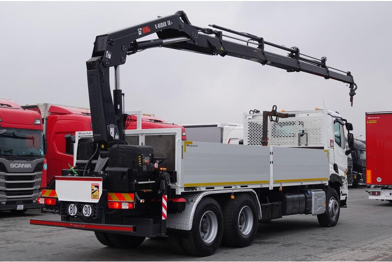 Renault C 380 / 6x4 / SKRZYNIOWY 6,6 m / + HDS HIAB 188 x-hiduo wysów: 1 - Kamion sa tovarnim sandukom, Kamion sa dizalicom: slika 5 Renault C 380 / 6x4 / SKRZYNIOWY 6,6 m / + HDS HIAB 188 x-hiduo wysów: 1 - Kamion sa tovarnim sandukom, Kamion sa dizalicom: slika 5