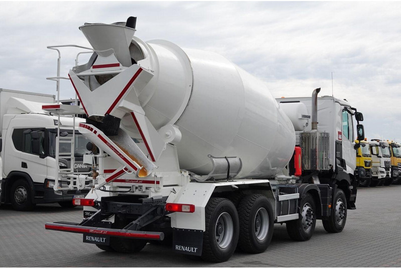 Renault C 380 / 8X4 / BETONOMIESZARKA / GRUSZKA / LIEBHERR 9 M3 / EURO 6 - Mikser za beton: slika 4 Renault C 380 / 8X4 / BETONOMIESZARKA / GRUSZKA / LIEBHERR 9 M3 / EURO 6 - Mikser za beton: slika 4