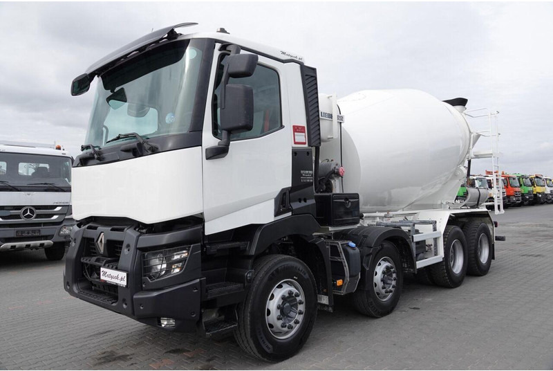 Renault C 380 / 8X4 / BETONOMIESZARKA / GRUSZKA / LIEBHERR 9 M3 / EURO 6 - Mikser za beton: slika 2 Renault C 380 / 8X4 / BETONOMIESZARKA / GRUSZKA / LIEBHERR 9 M3 / EURO 6 - Mikser za beton: slika 2