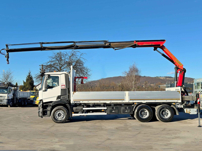 Renault C 380 *PRITSCHE 6,80m * PK 18002-EH C + FUNK*6x4 - Kamion sa tovarnim sandukom, Kamion sa dizalicom: slika 5 Renault C 380 *PRITSCHE 6,80m * PK 18002-EH C + FUNK*6x4 - Kamion sa tovarnim sandukom, Kamion sa dizalicom: slika 5