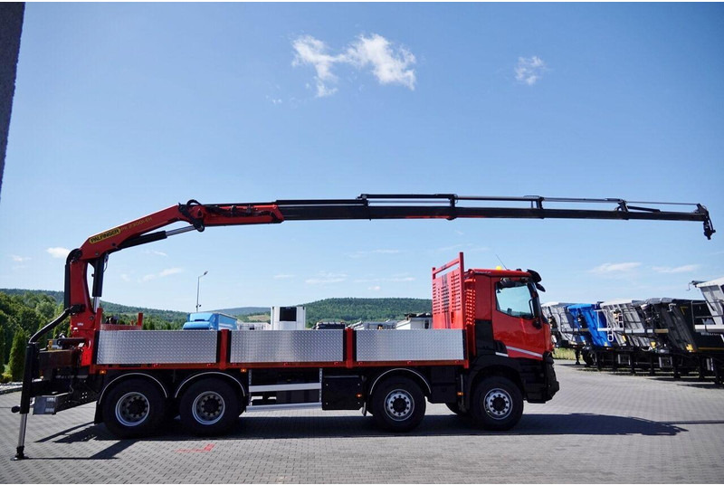 Renault C 430 / 8x4 / SKRZYNIOWY 7 M + HDS PALFINGER PK 2300-EH / WYSÓW - Kamion sa tovarnim sandukom, Kamion sa dizalicom: slika 5 Renault C 430 / 8x4 / SKRZYNIOWY 7 M + HDS PALFINGER PK 2300-EH / WYSÓW - Kamion sa tovarnim sandukom, Kamion sa dizalicom: slika 5