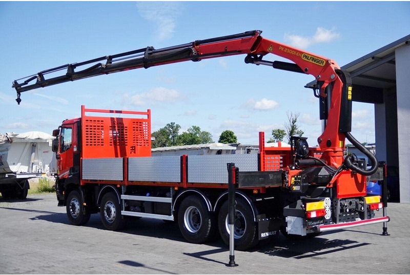 Renault C 430 / 8x4 / SKRZYNIOWY 7 M + HDS PALFINGER PK 2300-EH / WYSÓW - Kamion sa tovarnim sandukom, Kamion sa dizalicom: slika 3 Renault C 430 / 8x4 / SKRZYNIOWY 7 M + HDS PALFINGER PK 2300-EH / WYSÓW - Kamion sa tovarnim sandukom, Kamion sa dizalicom: slika 3