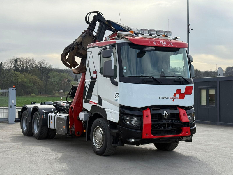 Renault C520 * ABROLLKIPPER 4,80 m * KESLA * 6x4! - Kamion sa hidrauličnom kukom, Kamion sa dizalicom: slika 4 Renault C520 * ABROLLKIPPER 4,80 m * KESLA * 6x4! - Kamion sa hidrauličnom kukom, Kamion sa dizalicom: slika 4