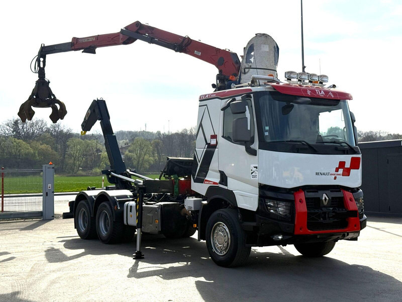 Renault C520 * ABROLLKIPPER 4,80 m * KESLA * 6x4! - Kamion sa hidrauličnom kukom, Kamion sa dizalicom: slika 2 Renault C520 * ABROLLKIPPER 4,80 m * KESLA * 6x4! - Kamion sa hidrauličnom kukom, Kamion sa dizalicom: slika 2