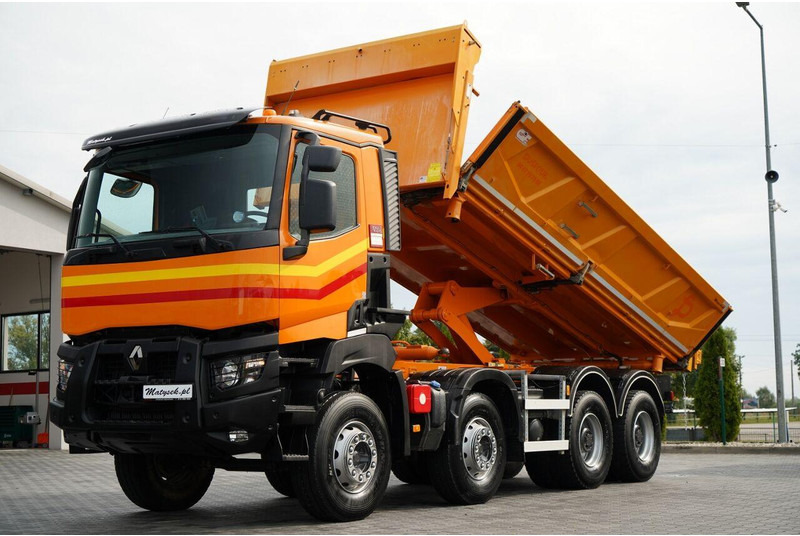 Renault K 480 / 8x4 / WYWROTKA DWUSTRONNA / HYDROBURTA / KLAPODRZWI / S - Istovarivač: slika 1 Renault K 480 / 8x4 / WYWROTKA DWUSTRONNA / HYDROBURTA / KLAPODRZWI / S - Istovarivač: slika 1