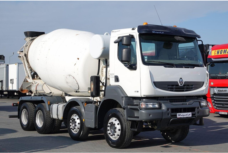 Renault KERAX 410 / 8X4 / BETONOMIESZARKA / GRUSZKA CIFA / 9 m3 / SPROWA - Mikser za beton: slika 4 Renault KERAX 410 / 8X4 / BETONOMIESZARKA / GRUSZKA CIFA / 9 m3 / SPROWA - Mikser za beton: slika 4
