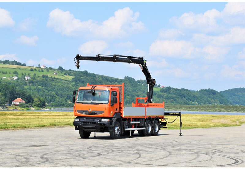 Renault KERAX 410 * HIAB 144 B-3 HIDUO / 6x4 * TOP - Kamion sa tovarnim sandukom, Kamion sa dizalicom: slika 2 Renault KERAX 410 * HIAB 144 B-3 HIDUO / 6x4 * TOP - Kamion sa tovarnim sandukom, Kamion sa dizalicom: slika 2
