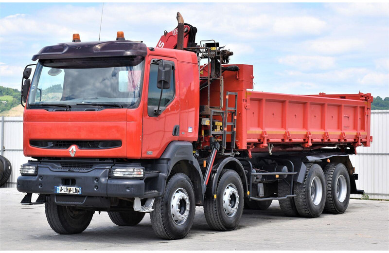 Renault KERAX 420 DCI Kipper 6,30m+FASSI F95AXS.21+FUNK - Istovarivač, Kamion sa dizalicom: slika 5 Renault KERAX 420 DCI Kipper 6,30m+FASSI F95AXS.21+FUNK - Istovarivač, Kamion sa dizalicom: slika 5