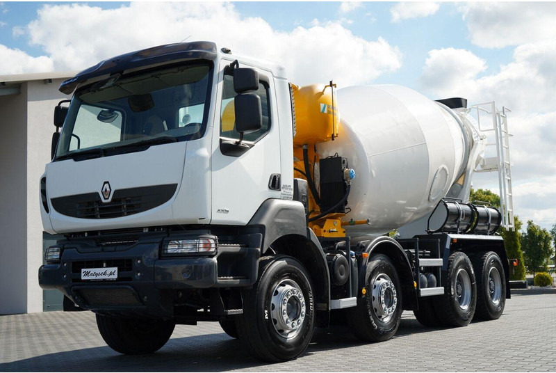 Renault KERAX 430 DXI / EURO 5 / 8X4 / BETONOMIESZARKA / 9 m3 / SCHWING - Mikser za beton: slika 4 Renault KERAX 430 DXI / EURO 5 / 8X4 / BETONOMIESZARKA / 9 m3 / SCHWING - Mikser za beton: slika 4
