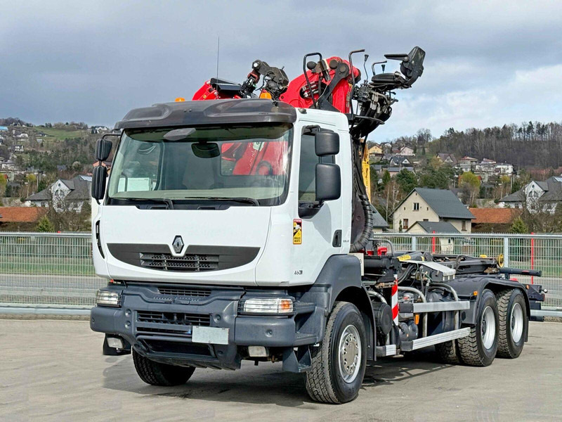 Renault KERAX 460 DXI * ABROLLKIPPER * EPSILON Q170Z69 * 6x4 - Kamion sa hidrauličnom kukom, Kamion sa dizalicom: slika 2 Renault KERAX 460 DXI * ABROLLKIPPER * EPSILON Q170Z69 * 6x4 - Kamion sa hidrauličnom kukom, Kamion sa dizalicom: slika 2