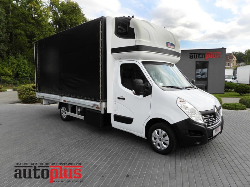 Renault MASTER PLANDEKA 10 PALET WEBASTO TEMPOMAT PNEUMATYKA KLIMATYZACJ - Dostavno vozilo sa ceradom: slika 1 Renault MASTER PLANDEKA 10 PALET WEBASTO TEMPOMAT PNEUMATYKA KLIMATYZACJ - Dostavno vozilo sa ceradom: slika 1