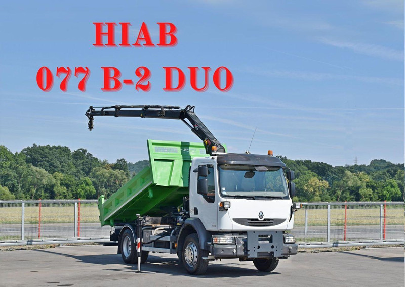 Renault MIDLUM 220 DXI - Istovarivač, Kamion sa dizalicom: slika 1 Renault MIDLUM 220 DXI - Istovarivač, Kamion sa dizalicom: slika 1