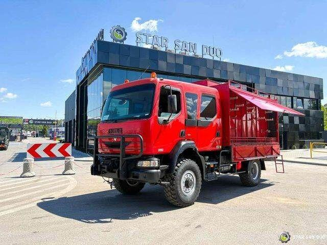 Renault MIDLUM 4x4 DOKA Brigade Double Cabin Camper - Kamion sa golom šasijom i zatvorenom kabinom, Kamion sa dizalicom: slika 1 Renault MIDLUM 4x4 DOKA Brigade Double Cabin Camper - Kamion sa golom šasijom i zatvorenom kabinom, Kamion sa dizalicom: slika 1