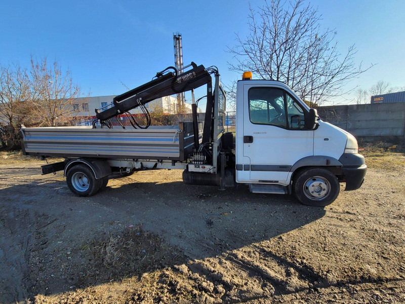 Renault Mascott 160 Three-sided tipper + Crane KO - 6.5tons - Dostavno vozilo kiper: slika 1 Renault Mascott 160 Three-sided tipper + Crane KO - 6.5tons - Dostavno vozilo kiper: slika 1