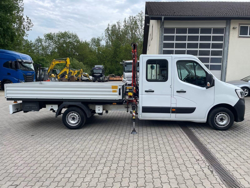 Renault Master Doka - Flatbed truck + crane - Dostavno vozilo s ravnom platformom, Dostavno vozilo sa duplom kabinom: slika 5 Renault Master Doka - Flatbed truck + crane - Dostavno vozilo s ravnom platformom, Dostavno vozilo sa duplom kabinom: slika 5