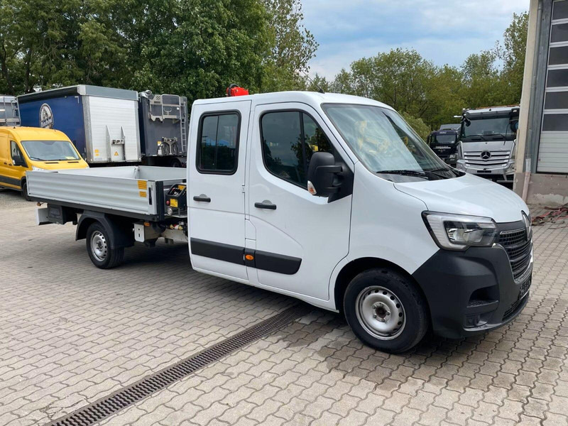 Renault Master Doka - Flatbed truck + crane - Dostavno vozilo s ravnom platformom, Dostavno vozilo sa duplom kabinom: slika 2 Renault Master Doka - Flatbed truck + crane - Dostavno vozilo s ravnom platformom, Dostavno vozilo sa duplom kabinom: slika 2