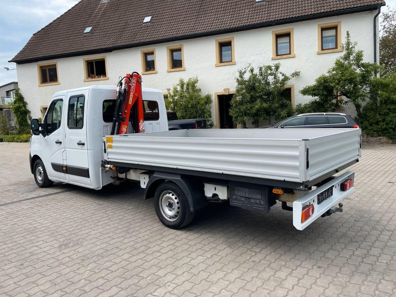 Renault Master Doka - Flatbed truck + crane - Dostavno vozilo s ravnom platformom, Dostavno vozilo sa duplom kabinom: slika 4 Renault Master Doka - Flatbed truck + crane - Dostavno vozilo s ravnom platformom, Dostavno vozilo sa duplom kabinom: slika 4