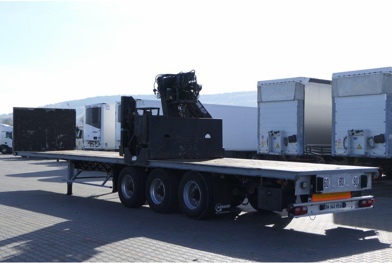 Samro NACZEPA PLATFORMA + HDS HIAB R 150 / DO BUDOWLANKI / PODŁOGA SZY - Plato poluprikolica: slika 4 Samro NACZEPA PLATFORMA + HDS HIAB R 150 / DO BUDOWLANKI / PODŁOGA SZY - Plato poluprikolica: slika 4