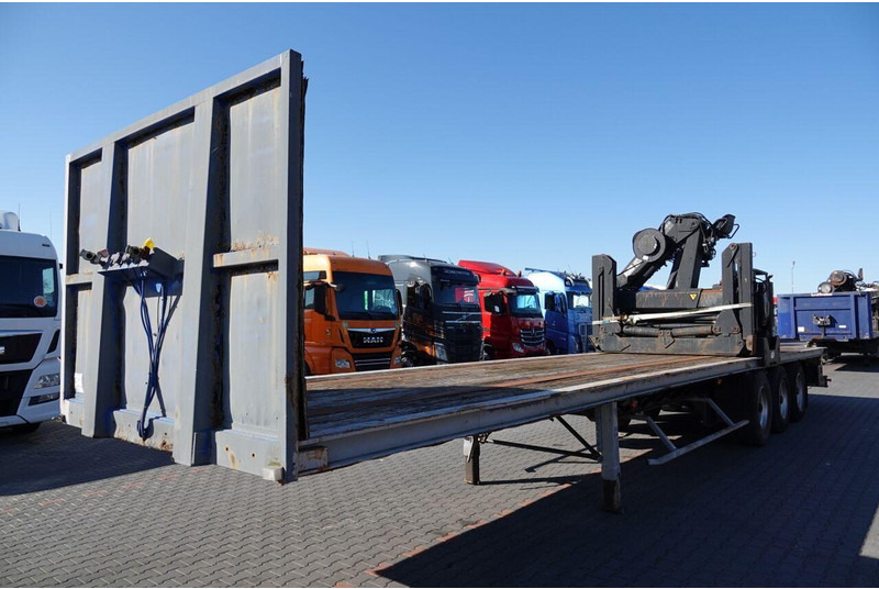 Samro NACZEPA PLATFORMA / + HDS HIAB R 150 F3 - WYSÓW : 8 METRÓW - Plato poluprikolica: slika 3 Samro NACZEPA PLATFORMA / + HDS HIAB R 150 F3 - WYSÓW : 8 METRÓW - Plato poluprikolica: slika 3