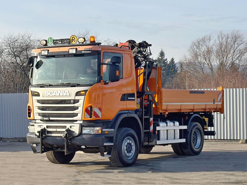 Scania G 360 - Istovarivač, Kamion sa dizalicom: slika 4 Scania G 360 - Istovarivač, Kamion sa dizalicom: slika 4