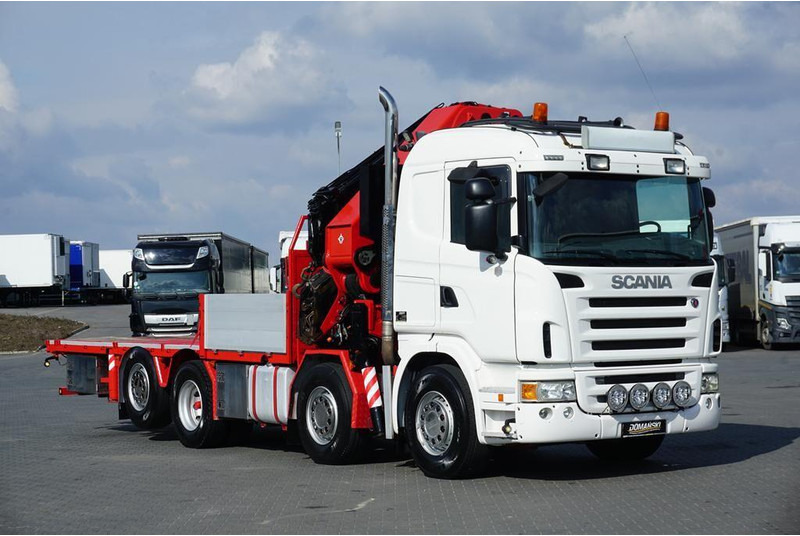 Scania G 480 / 8 X 2 / SKRZYNIOWY + HDS / HMF THOR - O K6 + JIB FJ 2000 - Kamion sa tovarnim sandukom, Kamion sa dizalicom: slika 2 Scania G 480 / 8 X 2 / SKRZYNIOWY + HDS / HMF THOR - O K6 + JIB FJ 2000 - Kamion sa tovarnim sandukom, Kamion sa dizalicom: slika 2