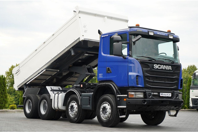 Scania G 480 / 8x4 / WYWROTKA DWUSTRONNA / BORDMATIC / MANUAL - Istovarivač: slika 2 Scania G 480 / 8x4 / WYWROTKA DWUSTRONNA / BORDMATIC / MANUAL - Istovarivač: slika 2