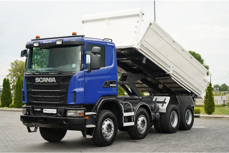 Scania G 480 / 8x4 / WYWROTKA DWUSTRONNA / BORDMATIC / MANUAL - Istovarivač: slika 1 Scania G 480 / 8x4 / WYWROTKA DWUSTRONNA / BORDMATIC / MANUAL - Istovarivač: slika 1