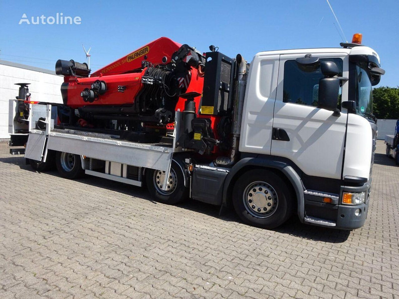 Scania G410 - Flatbed+crane - Kamion sa tovarnim sandukom, Kamion sa dizalicom: slika 3 Scania G410 - Flatbed+crane - Kamion sa tovarnim sandukom, Kamion sa dizalicom: slika 3