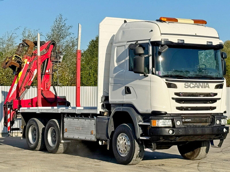 Scania G490 - Šticar, Kamion sa dizalicom: slika 3 Scania G490 - Šticar, Kamion sa dizalicom: slika 3