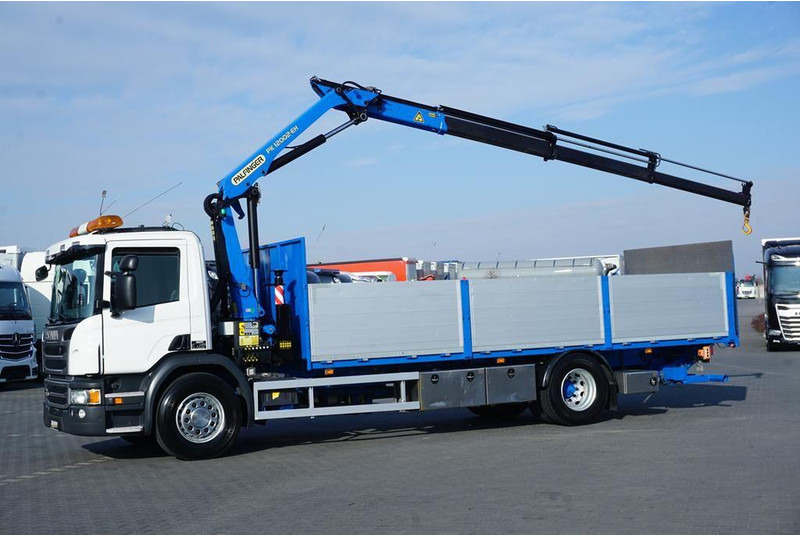 Scania P 250 / ACC / SKRZYNIOWY + HDS + WINDA / PALFINGER PK 12 002 - E - Kamion sa tovarnim sandukom, Kamion sa dizalicom: slika 3 Scania P 250 / ACC / SKRZYNIOWY + HDS + WINDA / PALFINGER PK 12 002 - E - Kamion sa tovarnim sandukom, Kamion sa dizalicom: slika 3