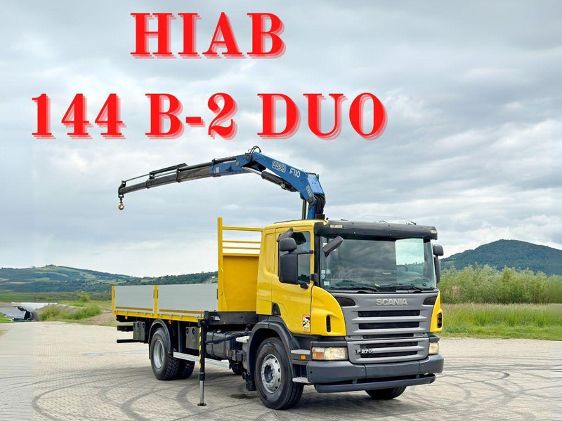 Scania P 270 * FASSI F110A.23 + FUNK * TOPZUSTAND - Kamion sa tovarnim sandukom, Kamion sa dizalicom: slika 1 Scania P 270 * FASSI F110A.23 + FUNK * TOPZUSTAND - Kamion sa tovarnim sandukom, Kamion sa dizalicom: slika 1