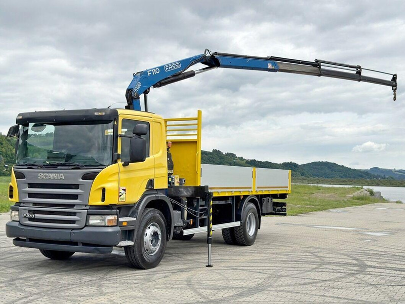 Scania P 270 * FASSI F110A.23 + FUNK * TOPZUSTAND - Kamion sa tovarnim sandukom, Kamion sa dizalicom: slika 2 Scania P 270 * FASSI F110A.23 + FUNK * TOPZUSTAND - Kamion sa tovarnim sandukom, Kamion sa dizalicom: slika 2