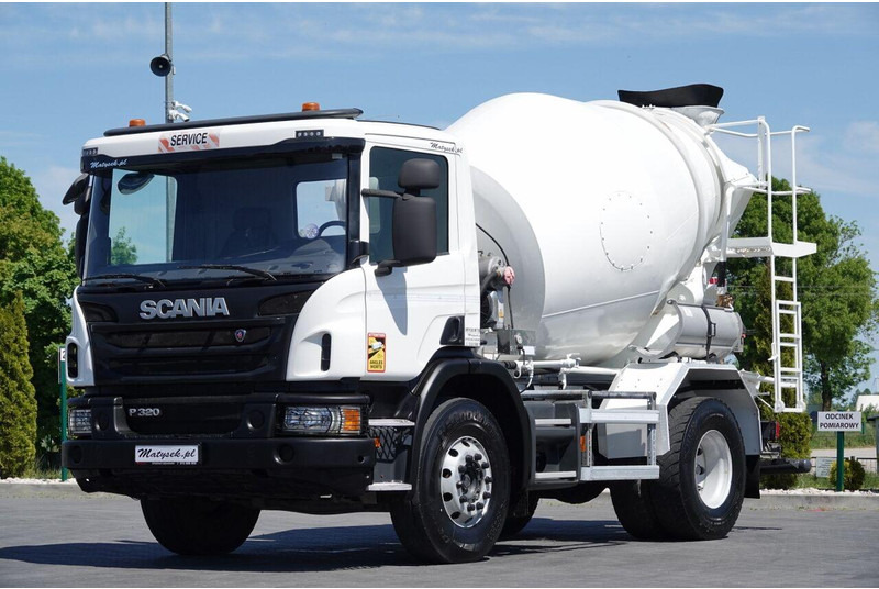 Scania P 320 / BETONOMIESZARKA / GRUSZKA / 6 m3 / EURO 6 - Mikser za beton: slika 1 Scania P 320 / BETONOMIESZARKA / GRUSZKA / 6 m3 / EURO 6 - Mikser za beton: slika 1