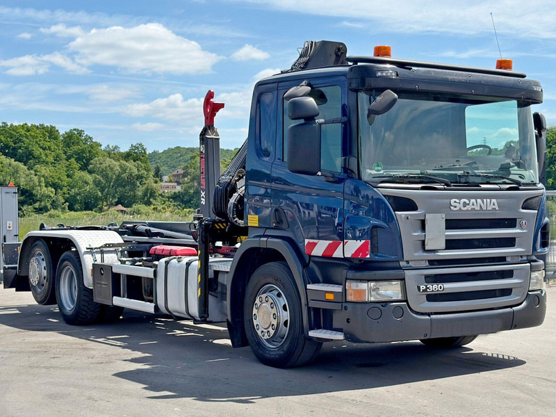 Scania P 360 * ABROLLKIPPER * HIAB 111 BS -2 HIDUO/FUNK - Kamion sa hidrauličnom kukom, Kamion sa dizalicom: slika 3 Scania P 360 * ABROLLKIPPER * HIAB 111 BS -2 HIDUO/FUNK - Kamion sa hidrauličnom kukom, Kamion sa dizalicom: slika 3