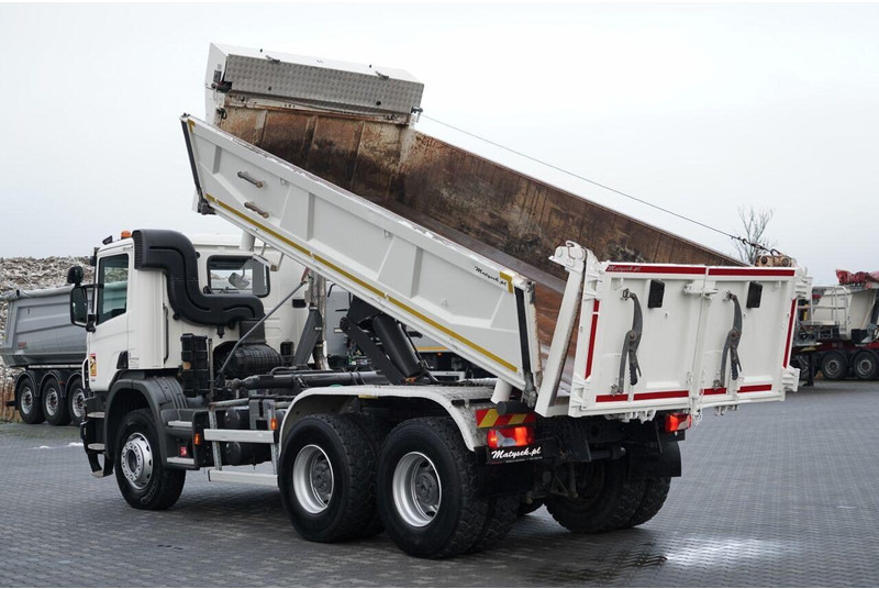 Scania P 410 / 6x4 / WYWROTKA DWU-STRONNA / HYDROBURTA / BOARDMATIC / - Istovarivač: slika 4 Scania P 410 / 6x4 / WYWROTKA DWU-STRONNA / HYDROBURTA / BOARDMATIC / - Istovarivač: slika 4