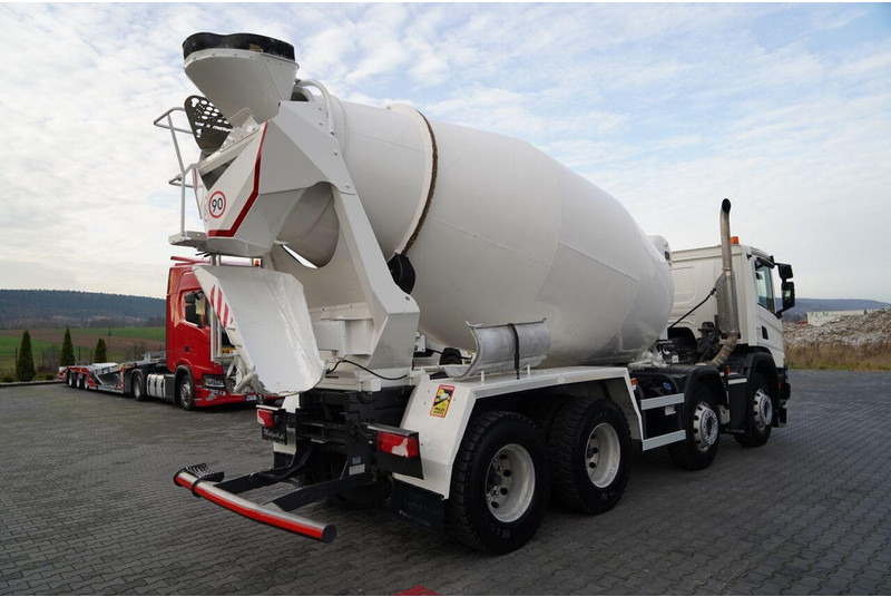 Scania P 410 / 8x4 / BETONOMIESZARKA / GRUSZKA / PUTZMEISTER / 9m3 / AU - Mikser za beton: slika 4 Scania P 410 / 8x4 / BETONOMIESZARKA / GRUSZKA / PUTZMEISTER / 9m3 / AU - Mikser za beton: slika 4