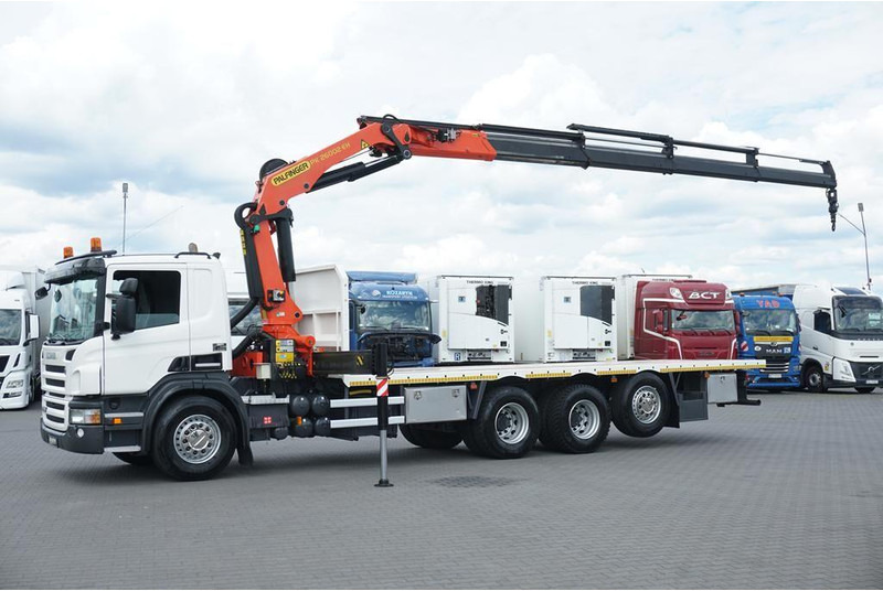 Scania P 420 / 8 X 4 / TRIDEM / SKRZYNIOWY + HDS / PALFINGER PK 26002 / - Kamion sa tovarnim sandukom, Kamion sa dizalicom: slika 4 Scania P 420 / 8 X 4 / TRIDEM / SKRZYNIOWY + HDS / PALFINGER PK 26002 / - Kamion sa tovarnim sandukom, Kamion sa dizalicom: slika 4