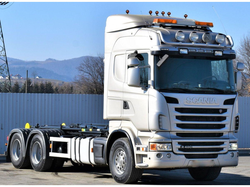 Scania R 480 Abrollkipper * 6x4 * Top Zustand ! - Kamion sa hidrauličnom kukom: slika 3 Scania R 480 Abrollkipper * 6x4 * Top Zustand ! - Kamion sa hidrauličnom kukom: slika 3