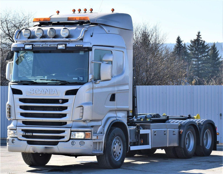 Scania R 480 Abrollkipper * 6x4 * Top Zustand ! - Kamion sa hidrauličnom kukom: slika 4 Scania R 480 Abrollkipper * 6x4 * Top Zustand ! - Kamion sa hidrauličnom kukom: slika 4